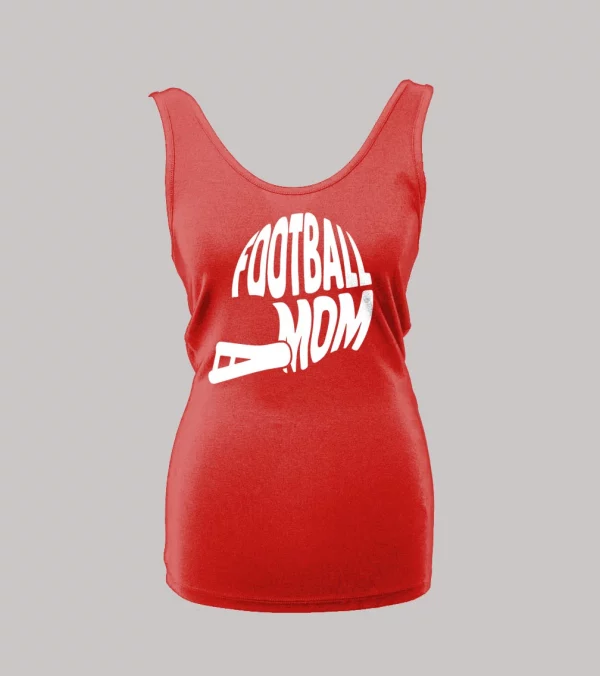 LADIES STYLE FOOTBALL MOM YOUTH SPORTS TANK TOP