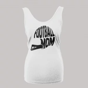 LADIES STYLE FOOTBALL MOM YOUTH SPORTS TANK TOP