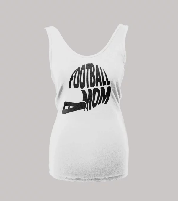 LADIES STYLE FOOTBALL MOM YOUTH SPORTS TANK TOP