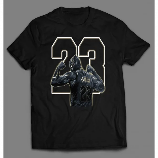 PANTHER X LEBRON #23 HIGH QUALITY BASKETBALL SHIRT