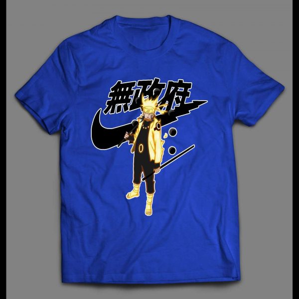 NARUTO JAPANESE INSPIRED NINE TAILS ANIME SHIRT