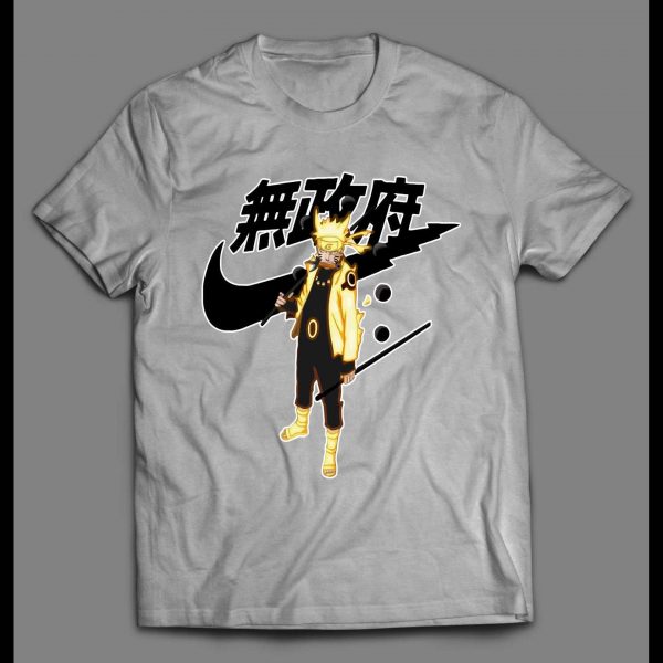 NARUTO JAPANESE INSPIRED NINE TAILS ANIME SHIRT