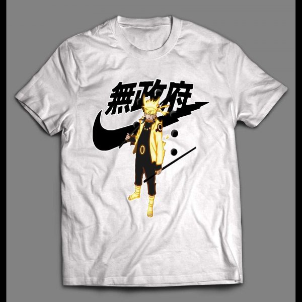 NARUTO JAPANESE INSPIRED NINE TAILS ANIME SHIRT