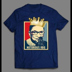 NOTORIOUS RBG RUTH BADER GINSBURG POP ART POSTER SHIRT