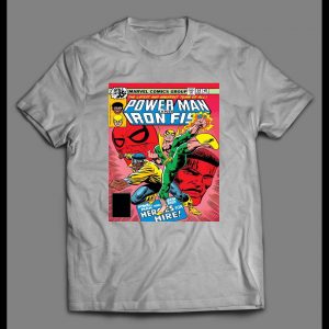 POWERMAN & IRON FIST RED VINTAGE COMICBOOK COVER SHIRT