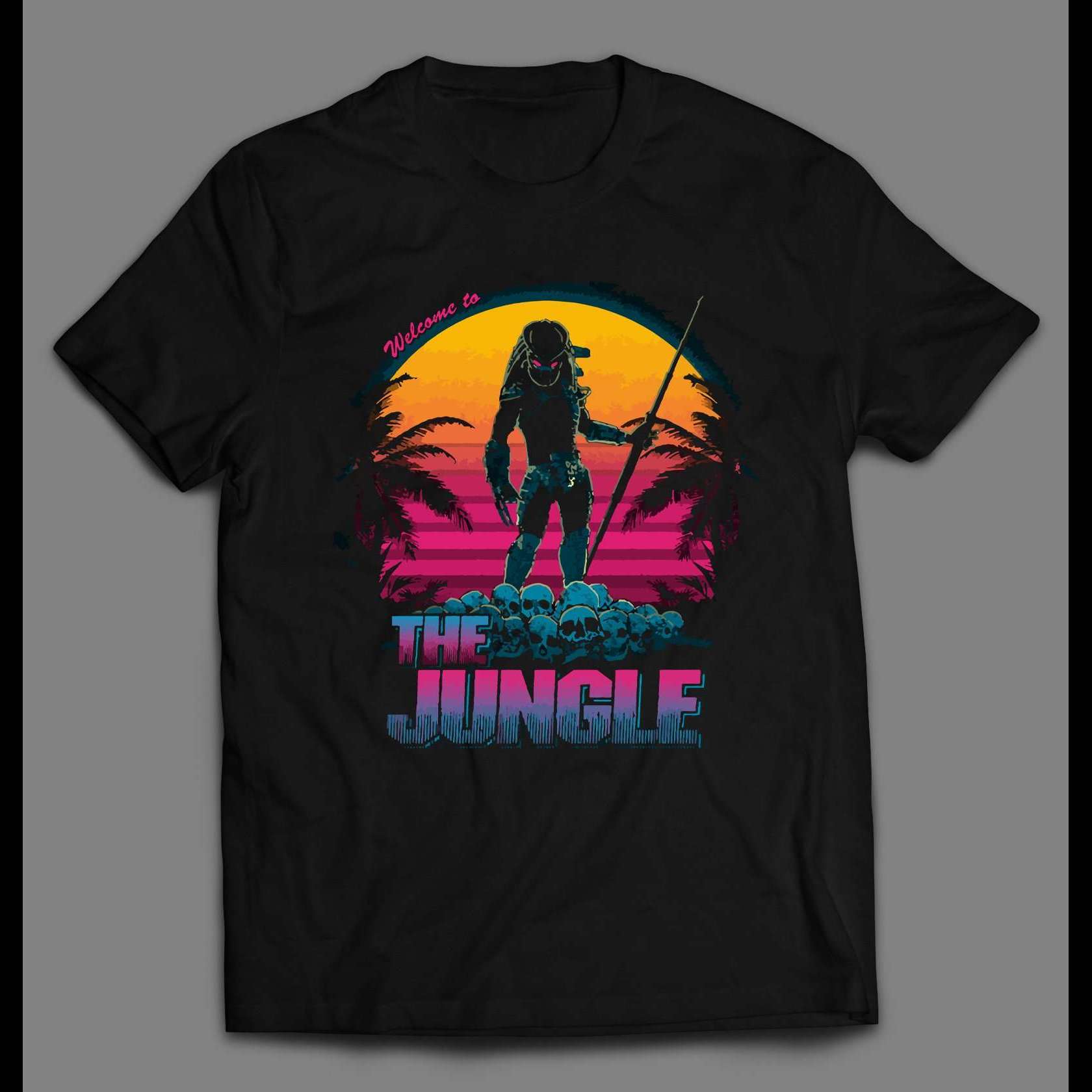 Welcome to the Jungle  Predator artwork, Retro poster, Predator art