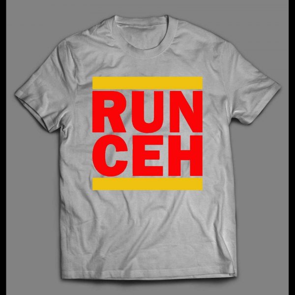 CLYDE THE GLYDE RUN CEH ARROWHEAD THE KC QUALITY FOOTBALL FULL FRONT PRINT SHIRT