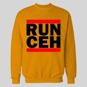CLYDE THE GLYDE RUN CEH ARROWHEAD THE KC QUALITY FOOTBALL FULL FRONT PRINT HOODIE / SWEATSHIRT