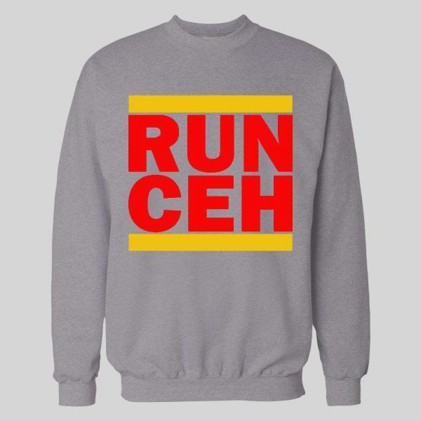 CLYDE THE GLYDE RUN CEH ARROWHEAD THE KC QUALITY FOOTBALL FULL FRONT PRINT HOODIE / SWEATSHIRT