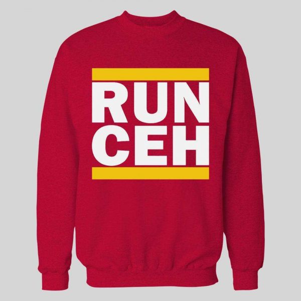CLYDE THE GLYDE RUN CEH ARROWHEAD THE KC QUALITY FOOTBALL FULL FRONT PRINT HOODIE / SWEATSHIRT