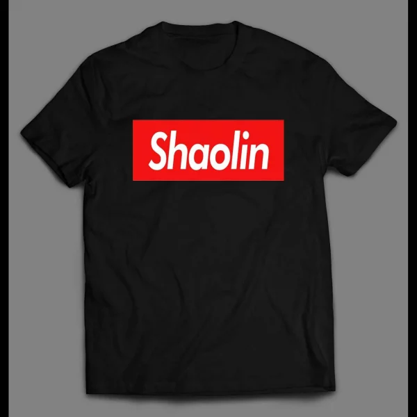 POP CULTURE SHAOLIN CUSTOM DESIGN HIGH QUALITY SHIRT