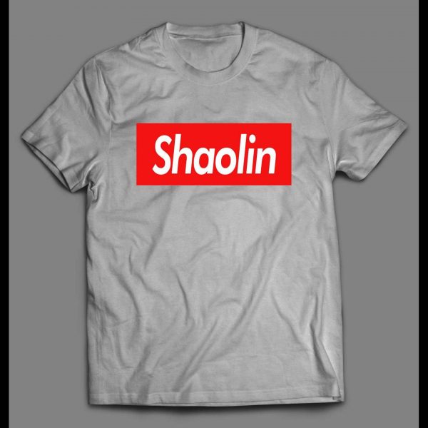 POP CULTURE SHAOLIN CUSTOM DESIGN HIGH QUALITY SHIRT