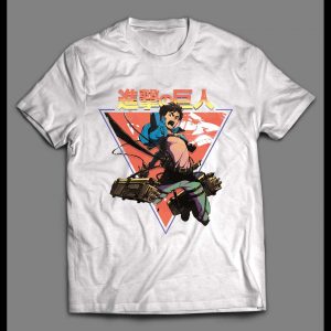 ATTACK ON TITAN SHINGEKI NO KIYOGI ART HIGH QUALITY ANIME SHIRT