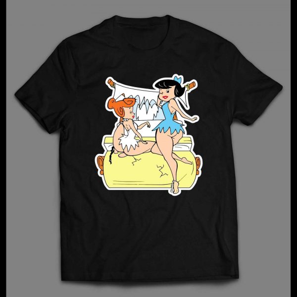 SEXY WILMA AND BETTY CLASSIC CARTOON PARODY HIGH QUALITY SHIRT