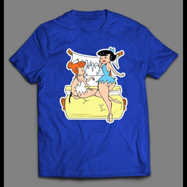 SEXY WILMA AND BETTY CLASSIC CARTOON PARODY HIGH QUALITY SHIRT