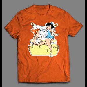 SEXY WILMA AND BETTY CLASSIC CARTOON PARODY HIGH QUALITY SHIRT