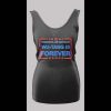 PRESIDENTS ARE TEMPORARY SHAOLIN CLAN IS FOREVER NEW YORK RAP LADIES TANK TOP