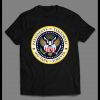 PRESIDENTS ARE TEMPORARY SHAOLIN IS FOREVER COLOR SEAL RAP SHIRT