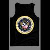 PRESIDENTS ARE TEMPORARY SHAOLIN CLAN IS FOREVER COLOR SEAL NEW YORK RAP MEN’S TANK TOP