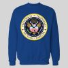 PRESIDENTS ARE TEMPORARY SHAOLIN CLAN IS FOREVER COLOR SEAL NEW YORK RAP HOODIE / SWEATSHIRT