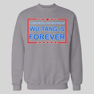 PRESIDENTS ARE TEMPORARY SHAOLIN CLAN IS FOREVER NEW YORK RAP HOODIE / SWEATSHIRT