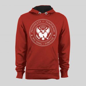 PRESIDENTS ARE TEMPORARY SHAOLIN CLAN IS FOREVER SEAL NEW YORK RAP HOODIE / SWEATSHIRT