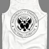 PRESIDENTS ARE TEMPORARY SHAOLIN CLAN IS FOREVER SEAL NEW YORK RAP MEN’S TANK TOP