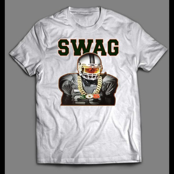 THE "U" SWAG FOOTBALL HIGH QUALITY SHIRT