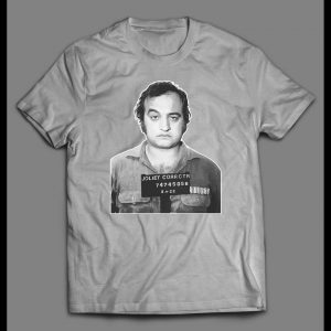 SATURDAY NIGHT LIVE JOHN BELUSHI MUGSHOT PHOTO SHIRT