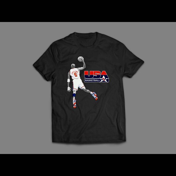 MJ USA OLYMPIC BASKETBALL HIGH QUALITY SHIRT