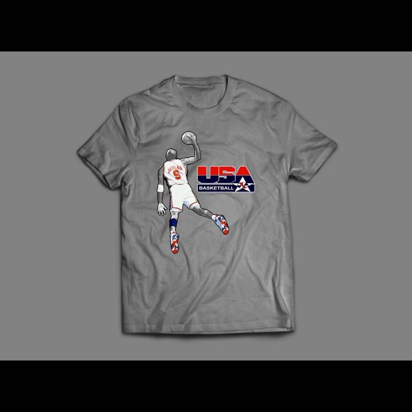 MJ USA OLYMPIC BASKETBALL HIGH QUALITY SHIRT