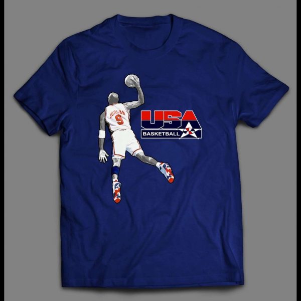 MJ USA OLYMPIC BASKETBALL HIGH QUALITY SHIRT