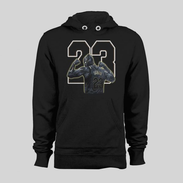 LEBRON X BLACK PANTHER WINTER PULL OVER HOODIE LEBRON X BLACK PANTHER WINTER PULL OVER HOODIE
