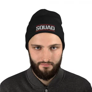 DMC STYLE "SQUAD" EMBROIDERED BEANIE