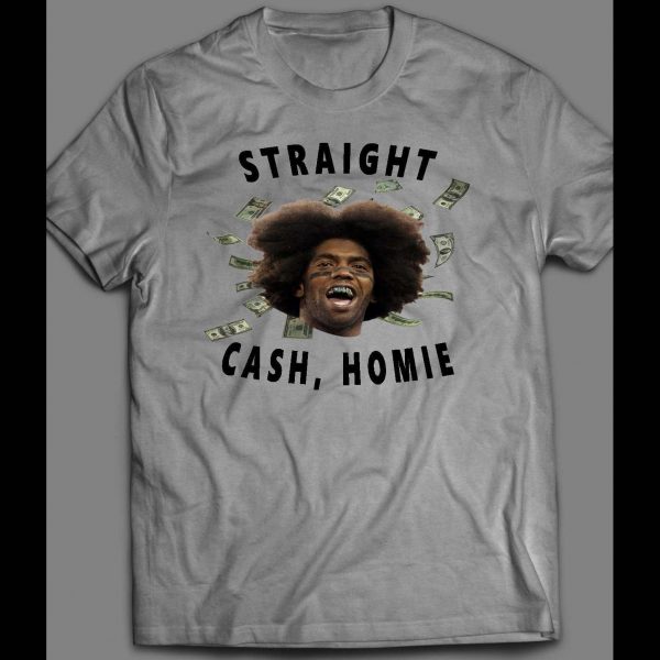 FULL COLOR STRAIGHT CASH HOMIE FOOTBALL SHIRT