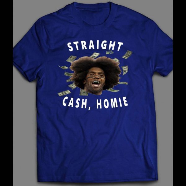 FULL COLOR STRAIGHT CASH HOMIE FOOTBALL SHIRT