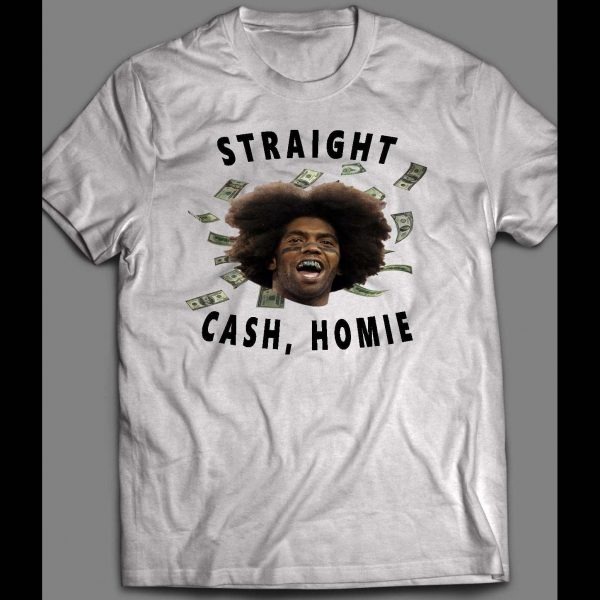 FULL COLOR STRAIGHT CASH HOMIE FOOTBALL SHIRT