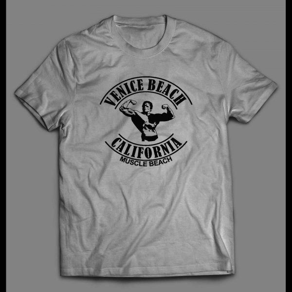 CALIFORNIA MUSCLE BEACH WORK OUT GYM SHIRT