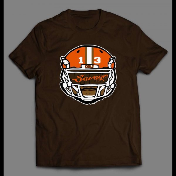 HELMET SAVAGE ART FOOTBALL SHIRT