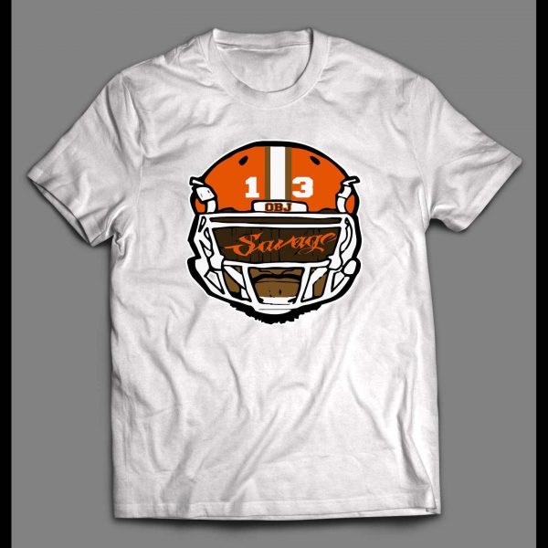 HELMET SAVAGE ART FOOTBALL SHIRT