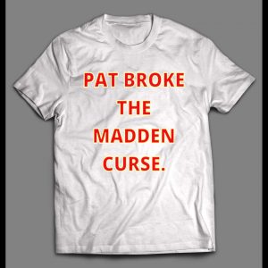 PAT BROKE THE MADDEN CURSE KC FOOTBALL SHIRT