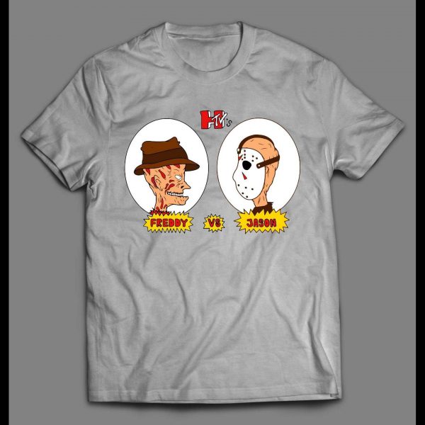 BEAVIS AND BUTTHEAD HORROR MOVIE KILLERS PARODY HALLOWEEN SHIRT