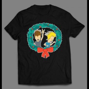 BEAVIS AND BUTTHEAD CHRISTMAS HIGH QUALITY CHRISTMAS SHIRT