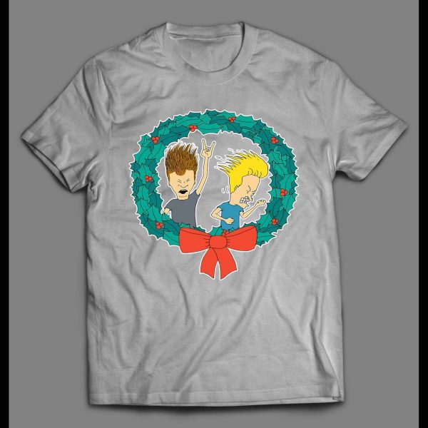 BEAVIS AND BUTTHEAD CHRISTMAS HIGH QUALITY CHRISTMAS SHIRT