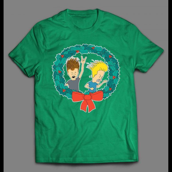 BEAVIS AND BUTTHEAD CHRISTMAS HIGH QUALITY CHRISTMAS SHIRT