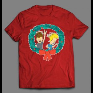 BEAVIS AND BUTTHEAD CHRISTMAS HIGH QUALITY CHRISTMAS SHIRT