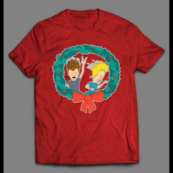 BEAVIS AND BUTTHEAD CHRISTMAS HIGH QUALITY CHRISTMAS SHIRT