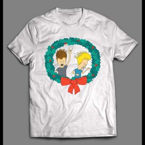 BEAVIS AND BUTTHEAD CHRISTMAS HIGH QUALITY CHRISTMAS SHIRT