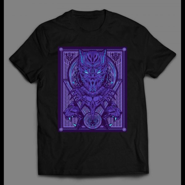 BLACK PANTHER TRIBAL PATTERN HIGH QUALITY SHIRT