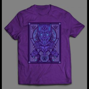 BLACK PANTHER TRIBAL PATTERN HIGH QUALITY SHIRT